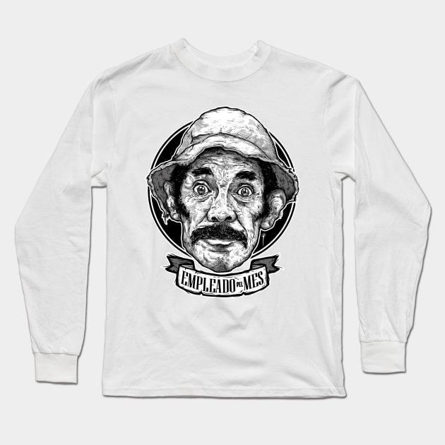 Empleado del mes Long Sleeve T-Shirt by DesecrateART